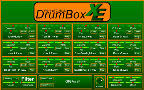 DrumBox XE: techno drum vst free