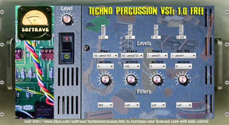 Techno Percussion VSTi