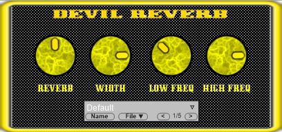 Devil Reverb 1.0 : free reverb vst effects