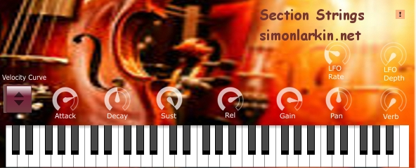 Section Strings by Simon Larkin Free Vst Authentic Organ Piano