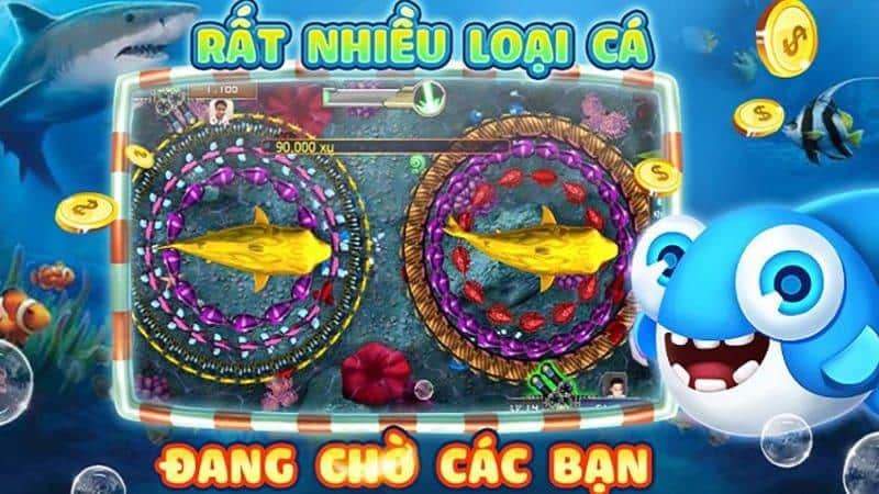 Giao diện bắn cá đặc sắc